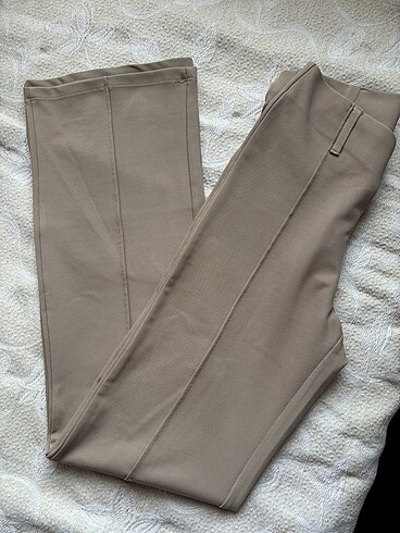xs Beden Krem/ camel tayt pantolon