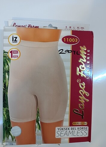 2 adet Korseli kilot l xl bedenli