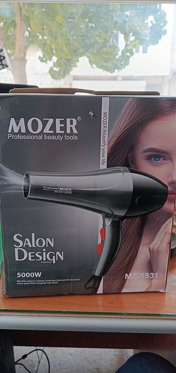 Mozer profesyonel 5000 watt saç kurutma makinesi 