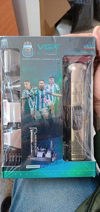 Çok başlıklı orjinal vgr traş makinesi