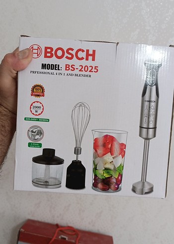 Bosch BS-2025 4'ü 1 Arada Blender Seti