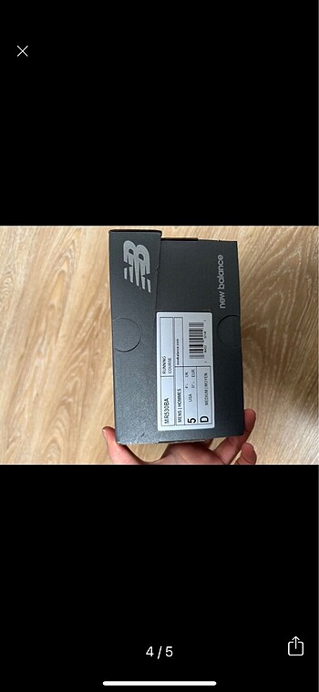 37,5 Beden beyaz Renk New Balance 530