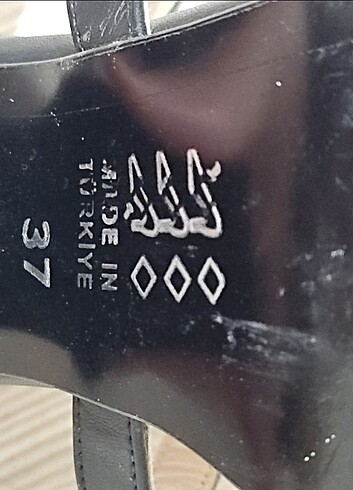 37 Beden siyah Renk Topuklu Ayakkabı