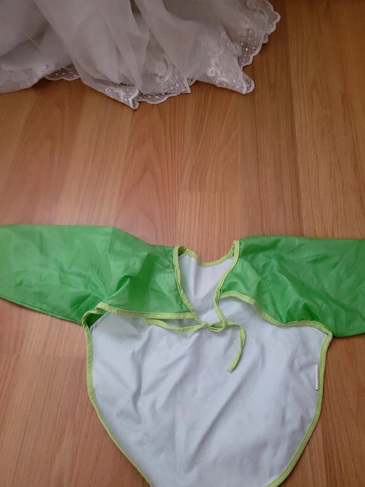 uzun kollu Bebek Önlüğü - Görsel 2