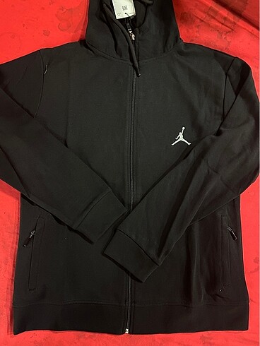 unisex siyah jordan spor hırka