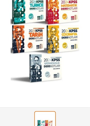 2024 KPSS Ders Notları Seti