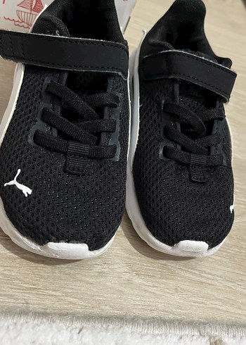Puma Siyah Erkek Çocuk Puma Spor ayakkabı