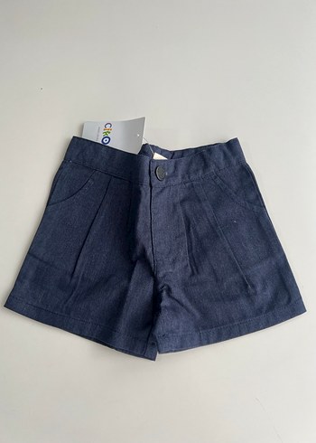 Kız ince kot şort - Görsel 2