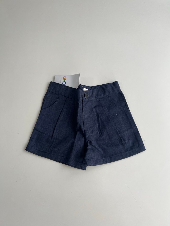 Kız ince kot şort - Görsel 3