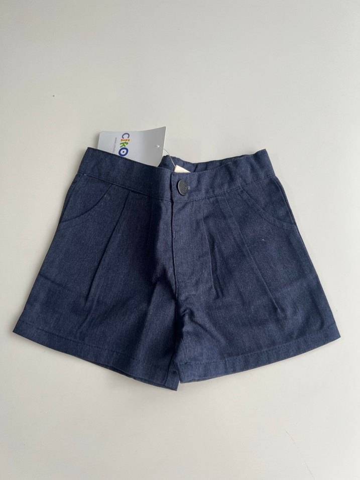 Kız ince kot şort - Görsel 2