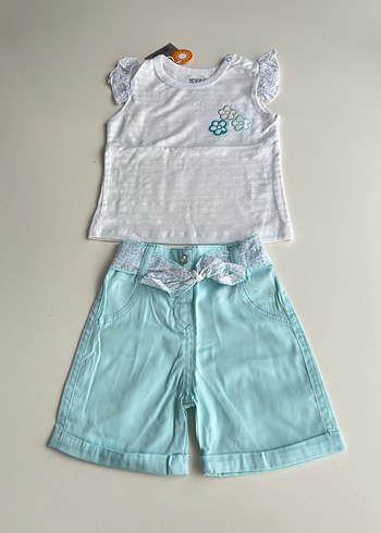 Nakışlı Bebek Kız Takımı - Görsel 2