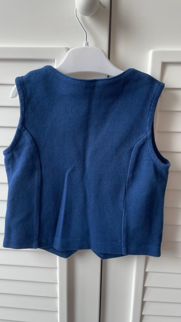 Erkek Çocuk V Yaka Yelek - Görsel 3