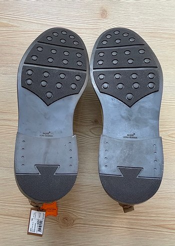 Erkek deri bot etiketli fabrika marka - Görsel 4