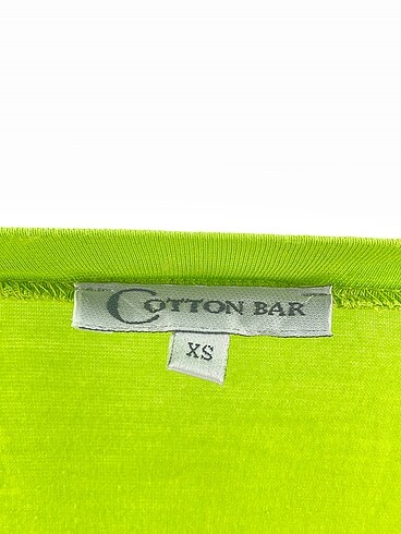 xs Beden yeşil Renk Cotton Bar T-shirt %70 İndirimli.