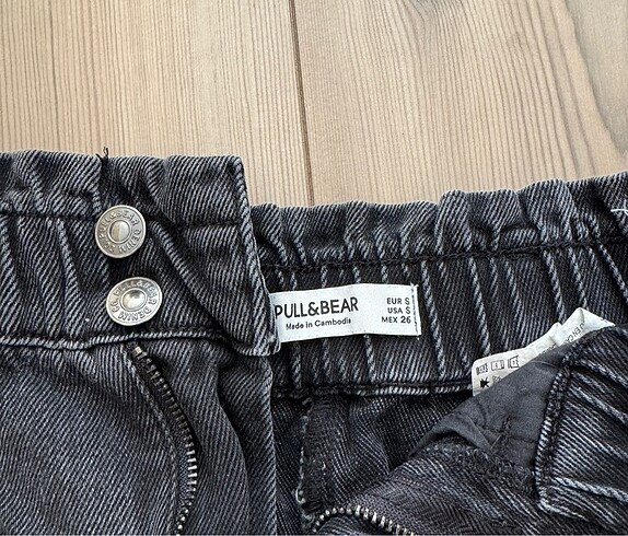 Pull&Bear denim mini etek