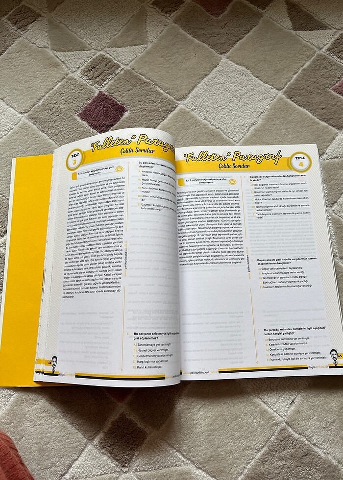 Fulleten paragraf soru bankası - Görsel 3