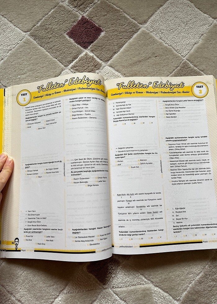 Fulleten ayt edebiyat soru bankası - Görsel 3