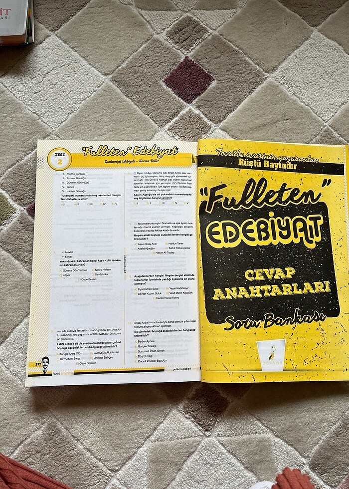 Fulleten ayt edebiyat soru bankası - Görsel 5
