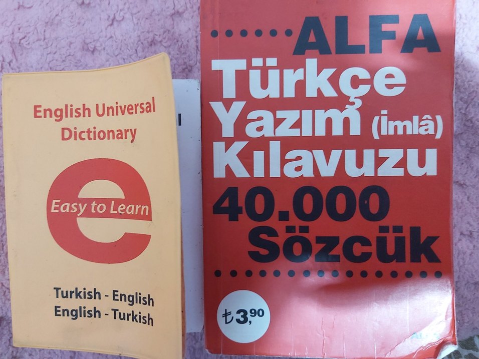 4 adet Sözlük - Görsel 2