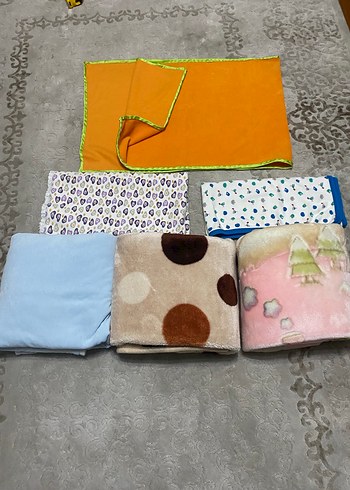 Çocuk Battaniyesi Renkli Yumuşak Kumaş - Görsel 2