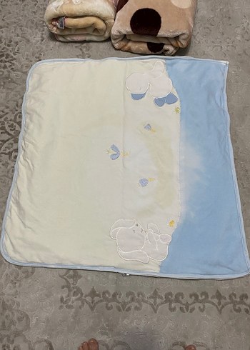 Çocuk Battaniyesi Renkli Yumuşak Kumaş - Görsel 5