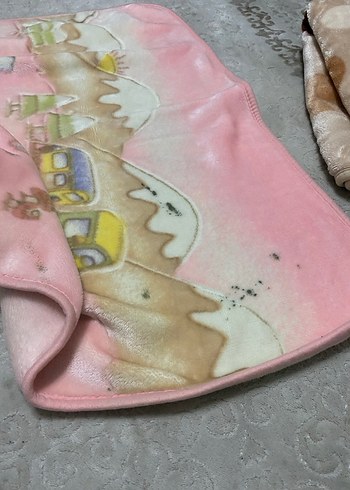 Çocuk Battaniyesi Renkli Yumuşak Kumaş - Görsel 9