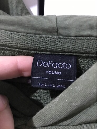 Defacto Yeşil uzun kollu