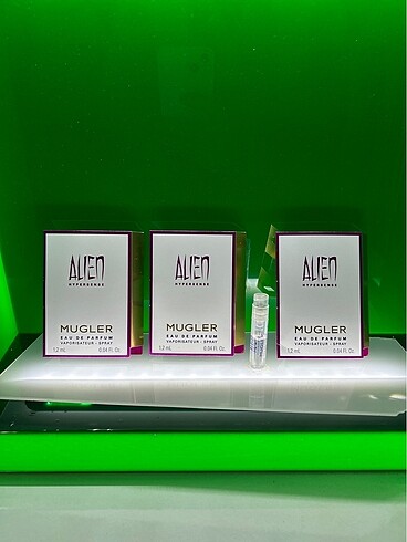 Mugler alien hypersense sample