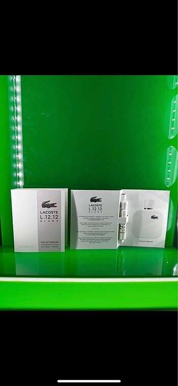 Lacoste L.12.12 blanc edp sample