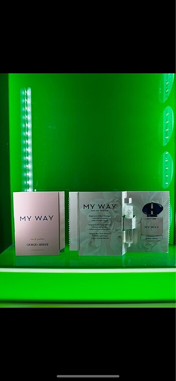 Armani my way edp kalsik sample