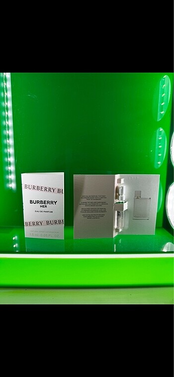 Burberry her edp klasik sample