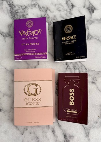 Kadın Parfüm Seti - Versace, Guess, Boss