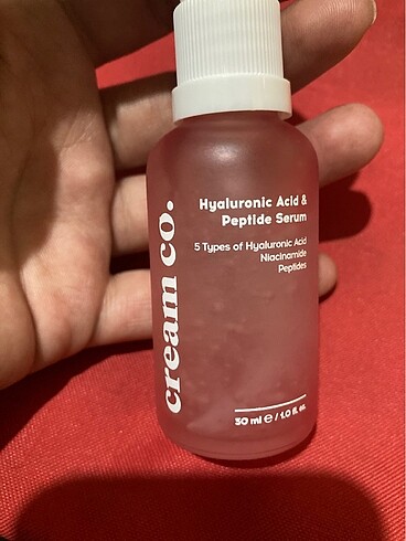 Cream co. Hyaluronic Acid&peptide serum