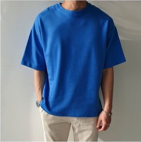 Mavi Renk erkek tişört