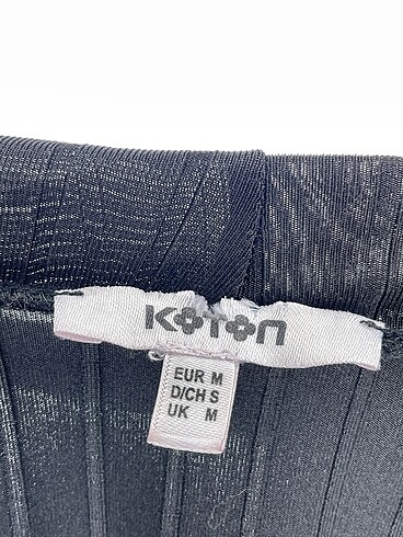 m Beden siyah Renk Koton Bluz %70 İndirimli.