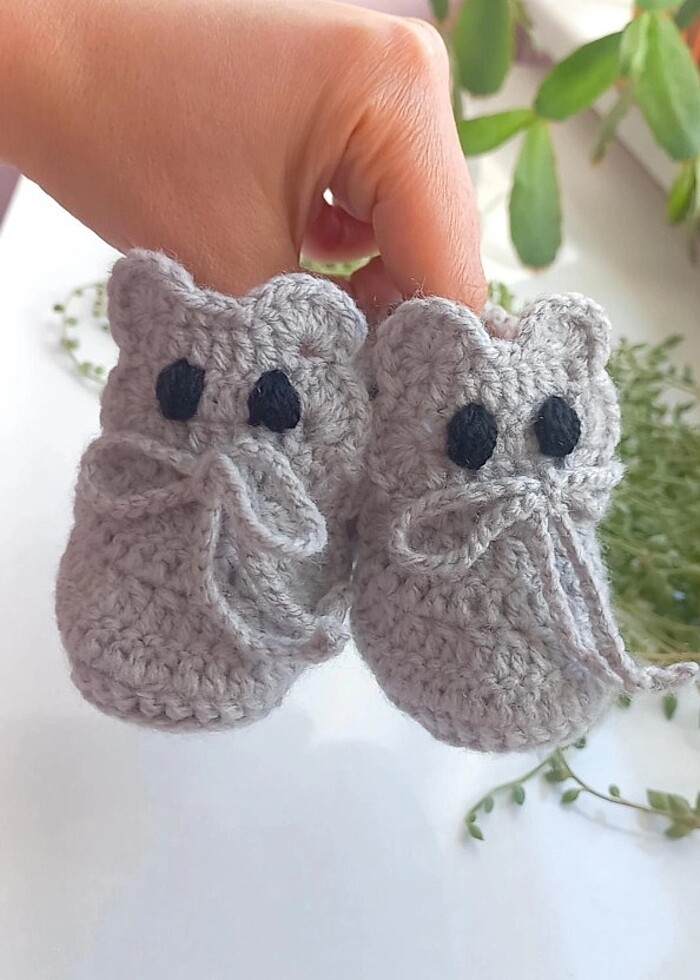 ÖRGÜ KEDİLİ PATİK  - Görsel 2