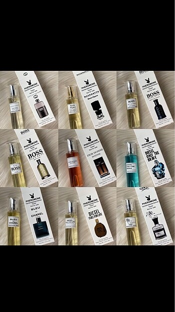 Diğer pheromone cep parfümler