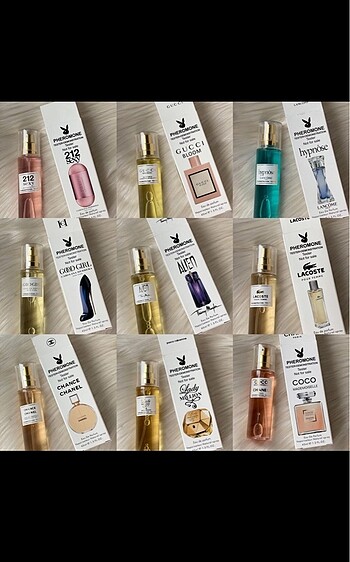 Beden pheromone cep parfümler