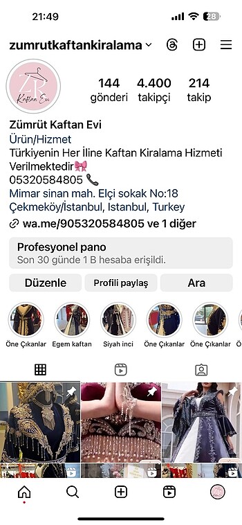 m Beden Kına elbisesi-kaftan-bindallı