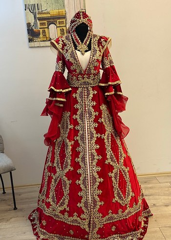 Abiye Kiralık kaftan-bindallı