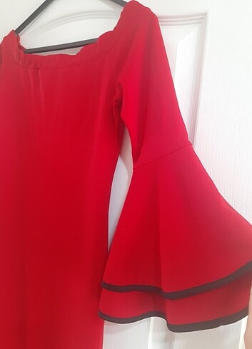 Kırmızı yılbaşı elbisesi 