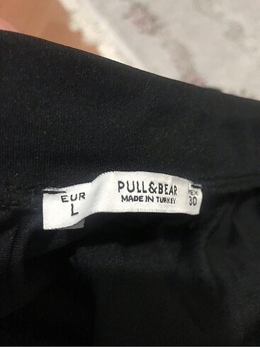 Pull and Bear Pull Bear Pileli Etek