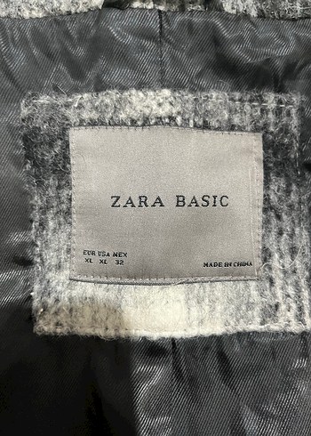 Ekose Desenli Kadın Kaban - Görsel 3