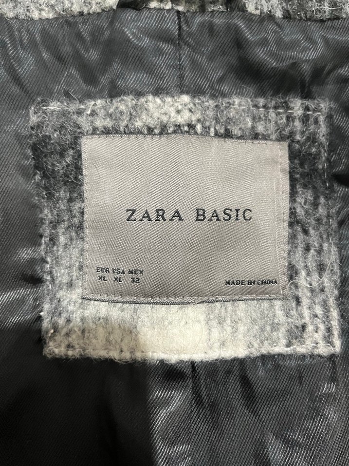 Ekose Desenli Kadın Kaban - Görsel 3