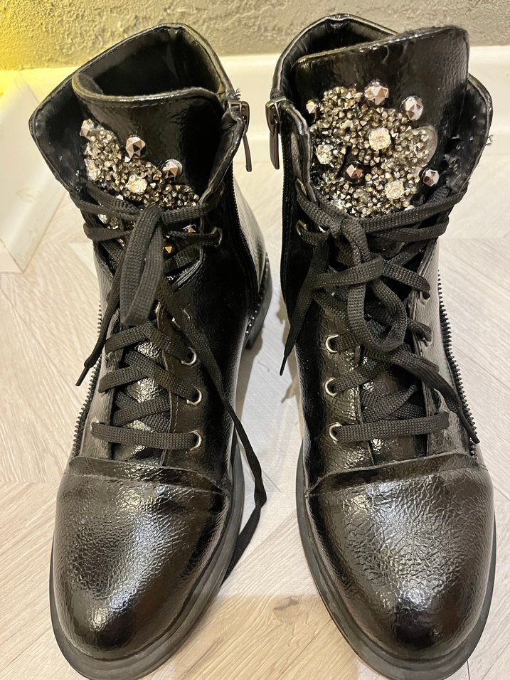 Kadın Taşlı Bot - Görsel 5