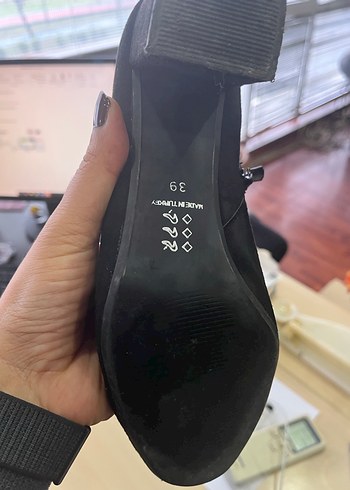 Siyah Süet Şık Bot - Görsel 4