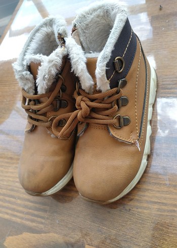 Bej Parlak Erkek Ayakkabı Bağcığı - Görsel 3