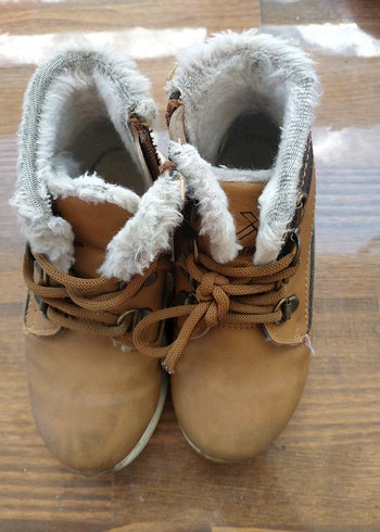 Bej Parlak Erkek Ayakkabı Bağcığı - Görsel 4