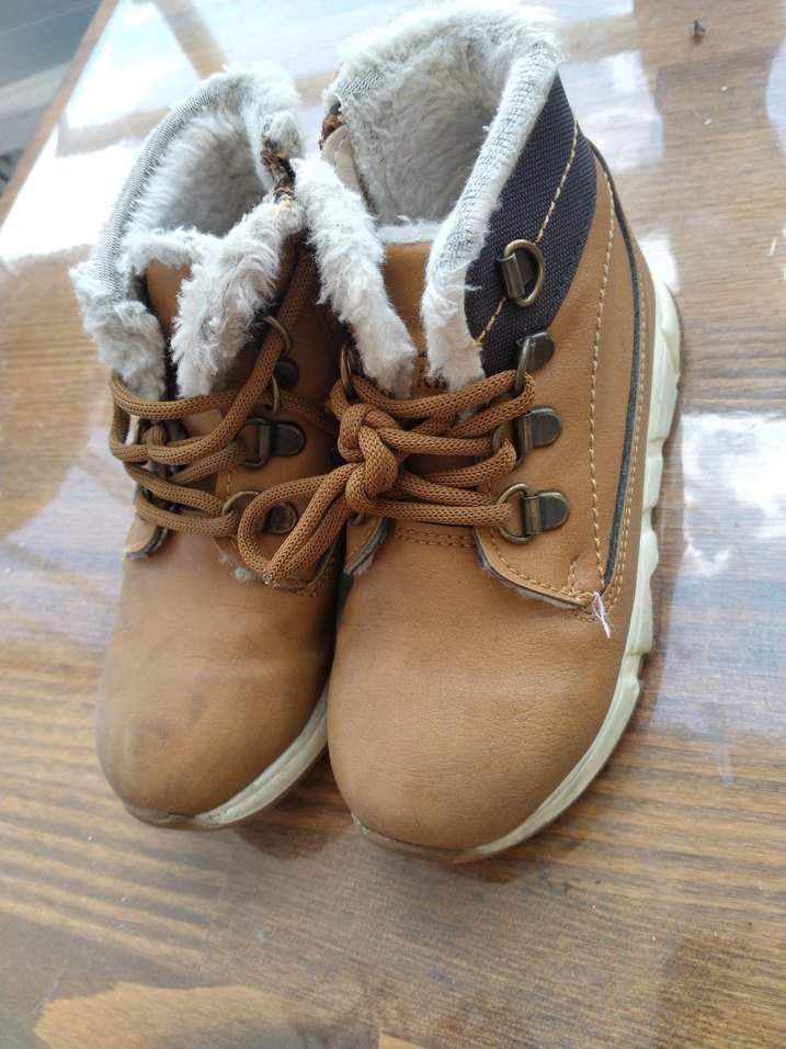 Bej Parlak Erkek Ayakkabı Bağcığı - Görsel 3