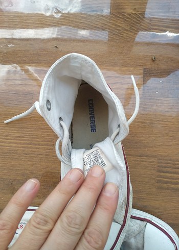 diğer Beden beyaz Renk Converse Beyaz Minimalist Kadın Spor Ayakkabı